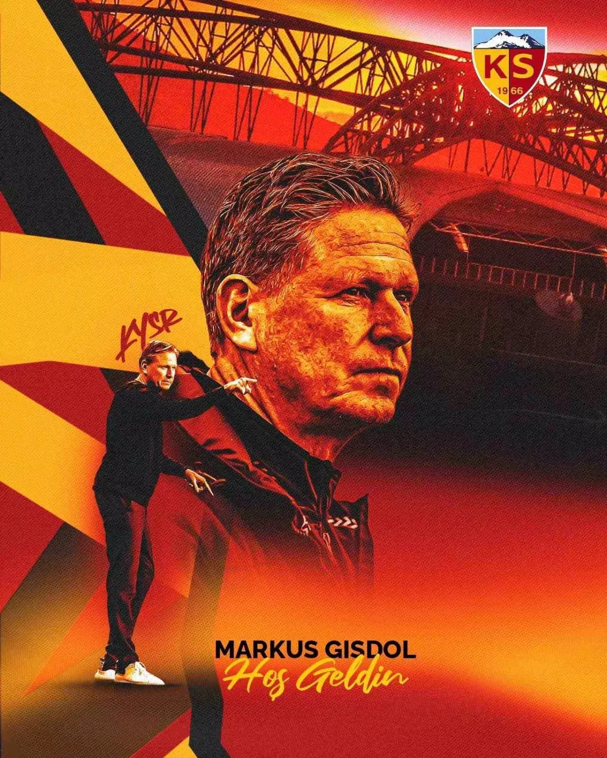 Kayserispor, Markus Gisdol ile Anlaştı