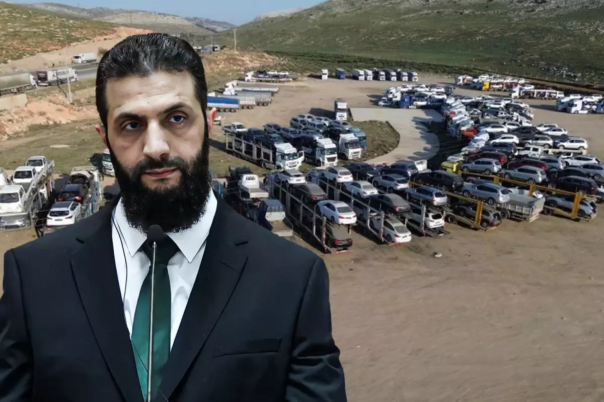 Savaşın izlerini silecek hamle! İkinci el araçlar tırlarla Suriye'ye taşınıyor