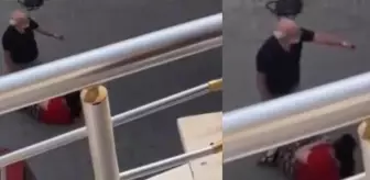 Sokakta eşini bıçakla rehin aldı, vatandaş tek hamleyle kurtardı