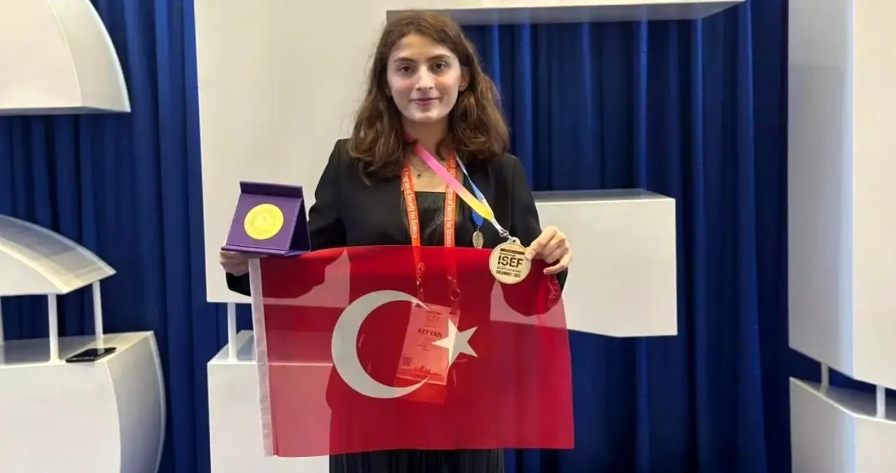 Reyyan Çifçi, Regeneron ISEF 2025'te Dünya Dördüncüsü Oldu