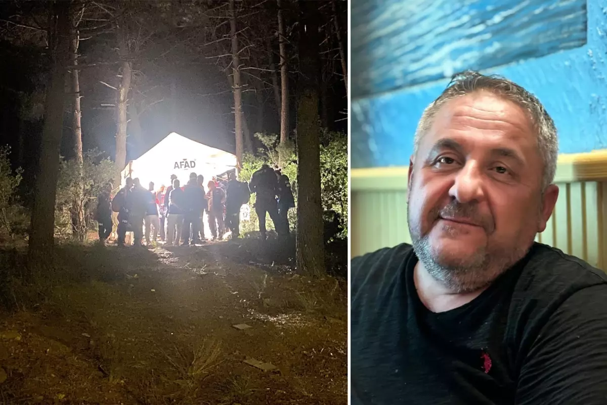 Aydos Ormanı'nda kaybolan adamı arkadaşı buldu