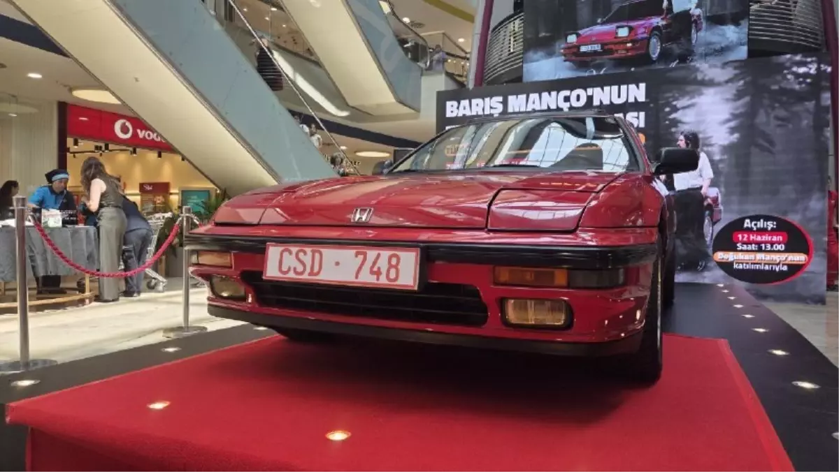 Barış Manço'nun Otomobili Beylikdüzü'nde Sergileniyor