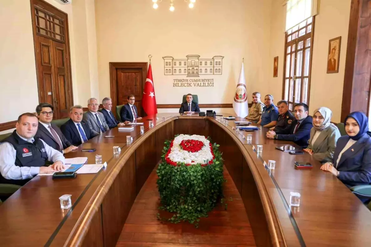 Bilecik'te İl Asayiş ve Güvenlik Toplantısı Yapıldı