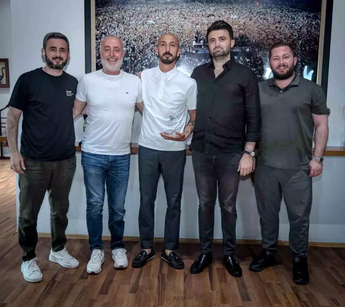 Bursaspor'da Kaptan Ahmet İlhan Özek ile İstifa