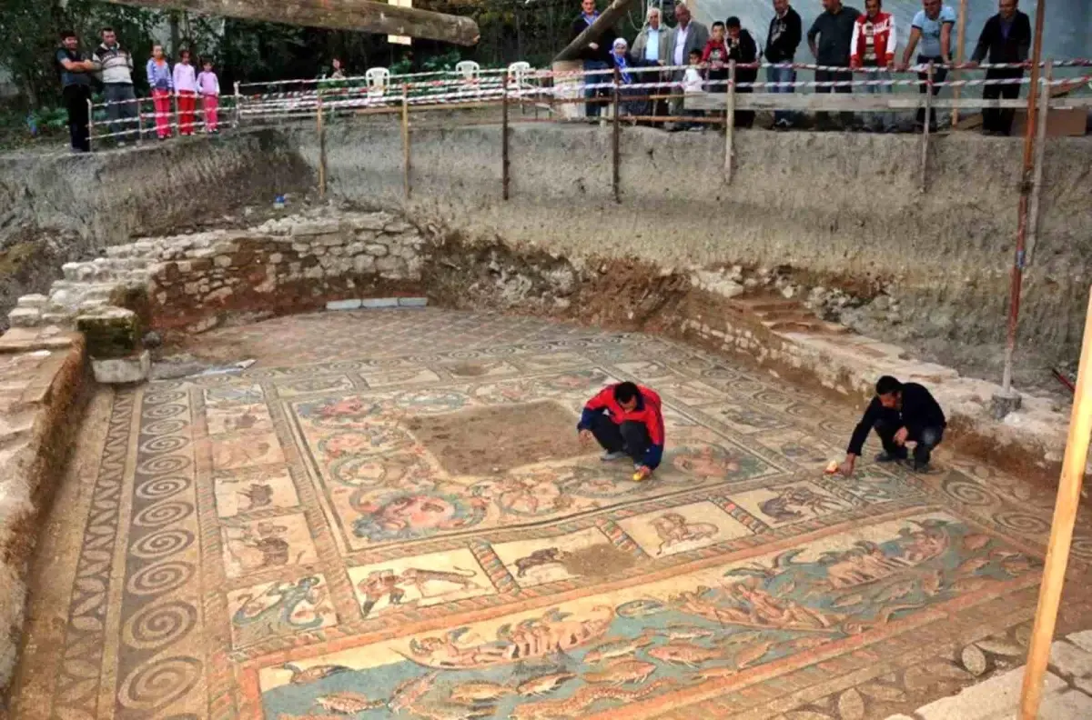 Kadıoğlu Mozaikleri Koruma Altına Alındı