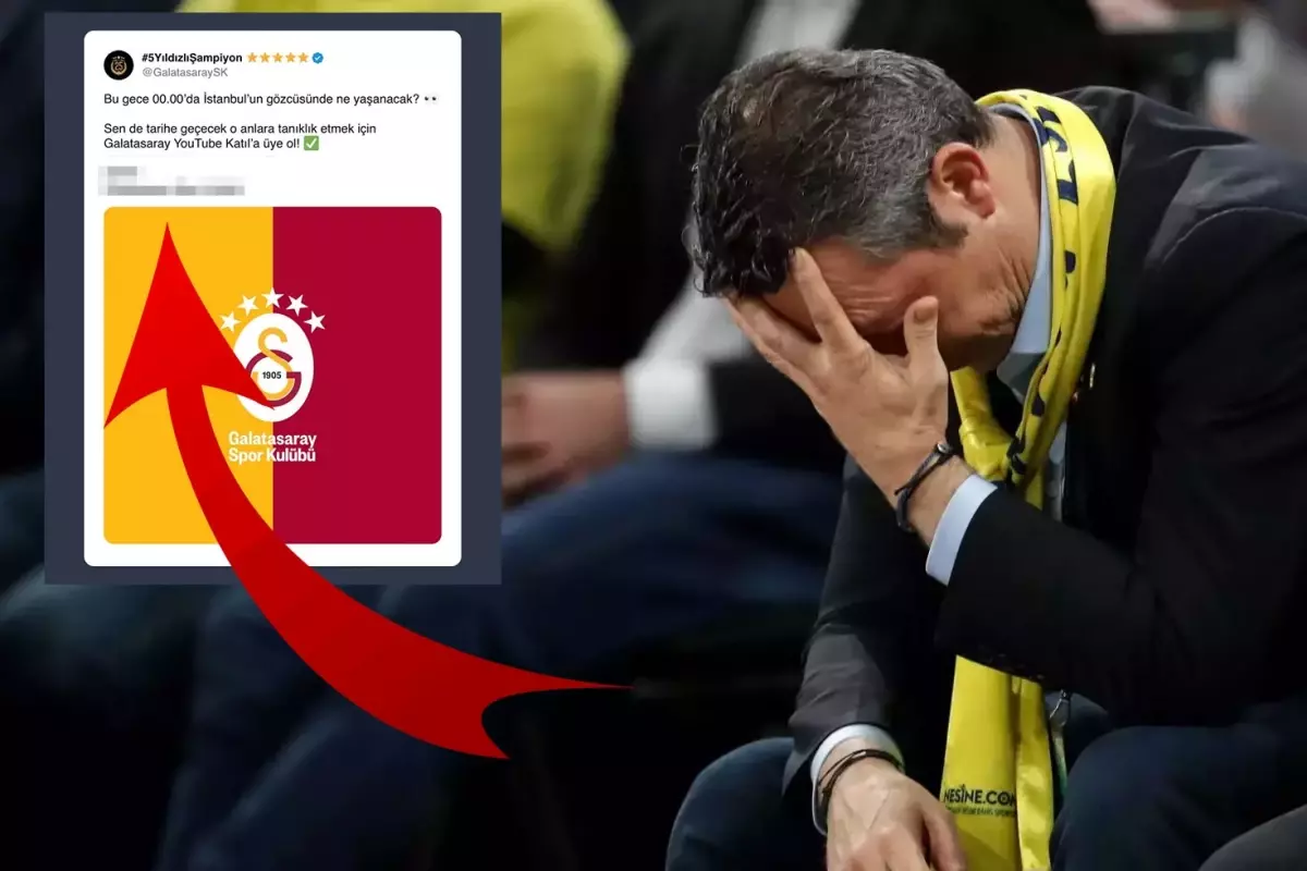Galatasaray'ın sosyal medya hesabından Ali Koç'a olay gönderme