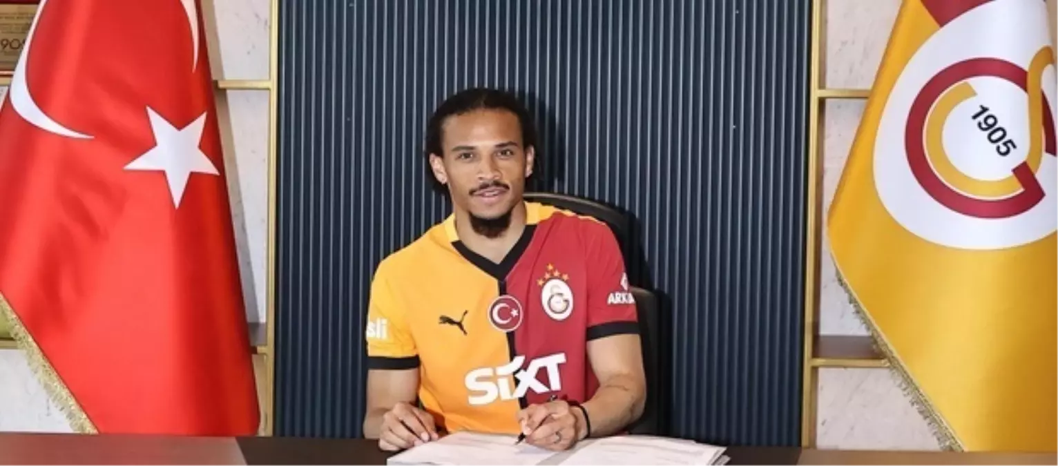 Galatasaray, Leroy Sane ile 3 Yıllık Anlaşma Sağladı