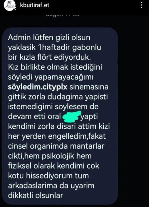 HIV allegations had become a topic! Look at the footage from Karabük University