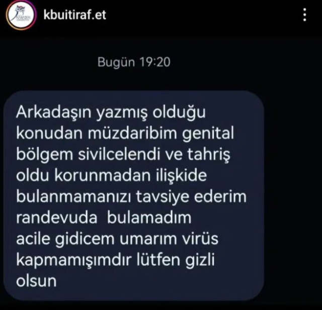 HIV allegations had become a topic! Look at the footage from Karabük University