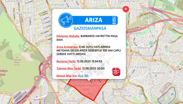 İstanbul GAZİOSMANPAŞA su kesintisi! 12-13 Haziran İSKİ Gaziosmanpaşa su kesintisi ne zaman bitecek, sular ne zaman gelecek? İstanbul GAZİOSMANPAŞA su kesintisi! 12-13 Haziran İSKİ Gaziosmanpaşa su kesintisi ne zaman bitecek, sular ne zaman gelecek?