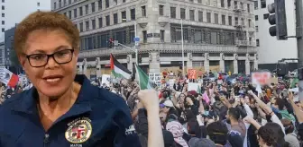 Los Angeles Belediye Başkanı: Korkunun silah olarak kullanılmasına izin vermeyeceğiz