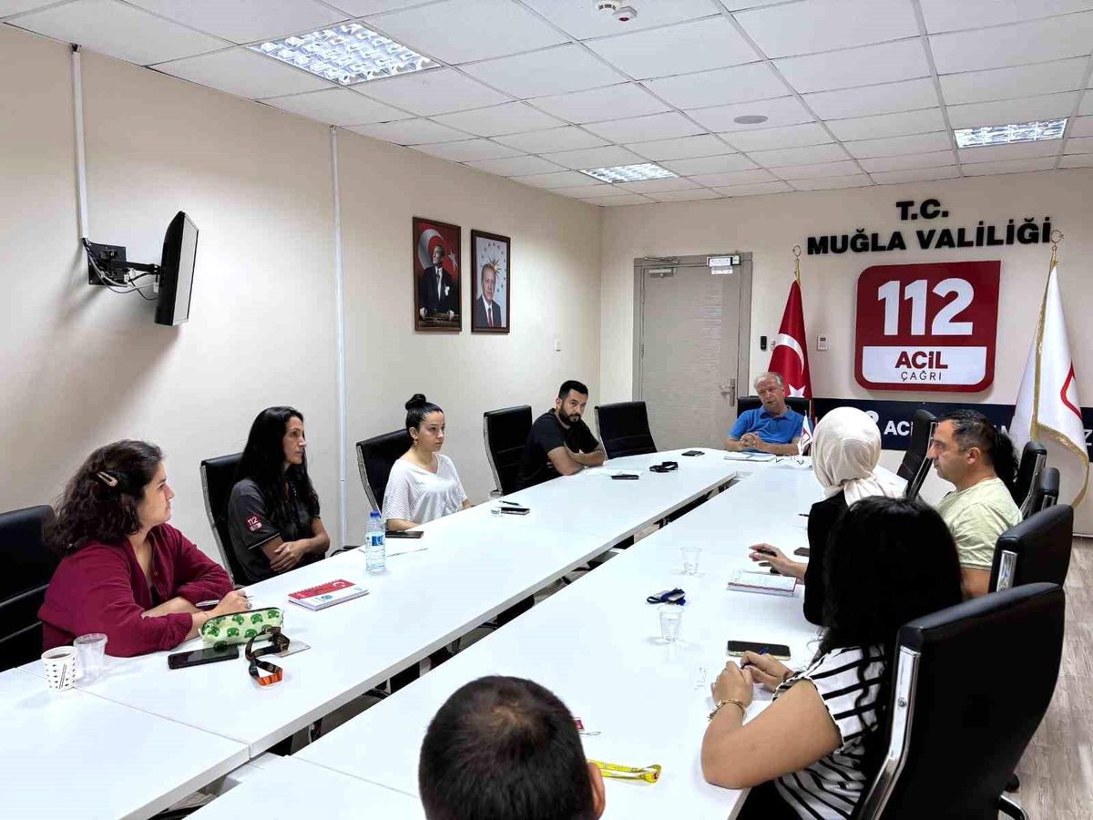 Muğla 112 Acil Çağrı Merkezi'nde Mayıs Ayı Toplantısı Düzenlendi