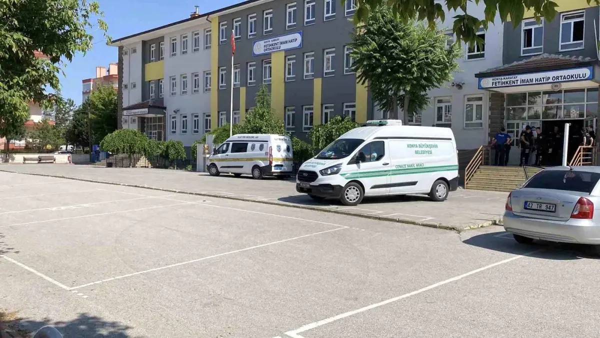 Konya'da Öğretmen Silahla Vurularak Öldürüldü, Katil Zanlısı Arkadaşı Çıktı