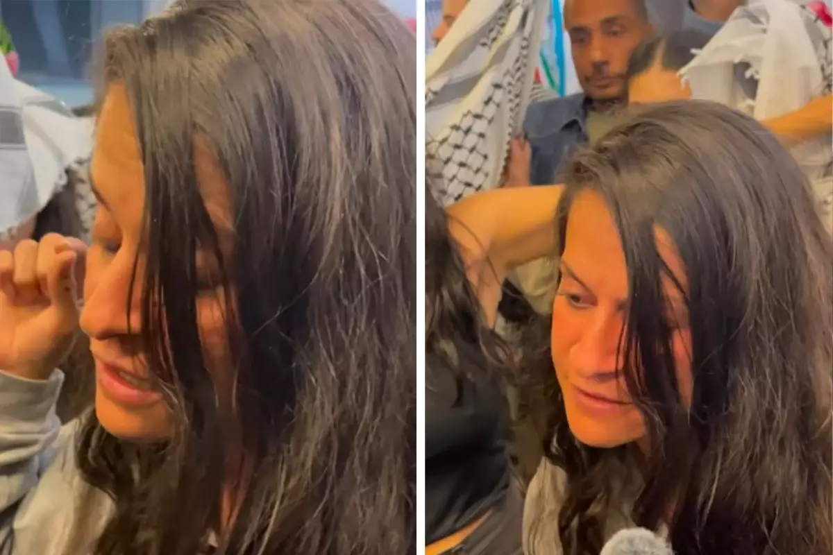 Serbest kalan Yasemin Acar İsrail'e meydan okudu: Asla durmayacağız
