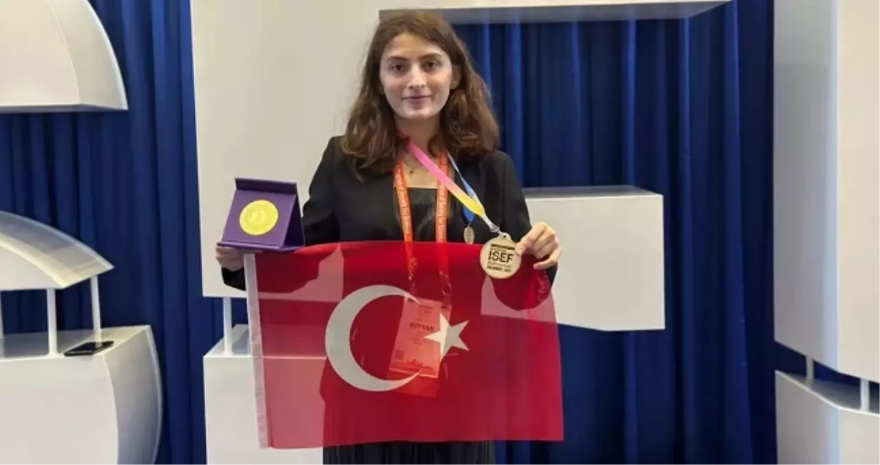 Reyyan Çifçi, Regeneron ISEF 2025'te Dünya Dördüncüsü Oldu