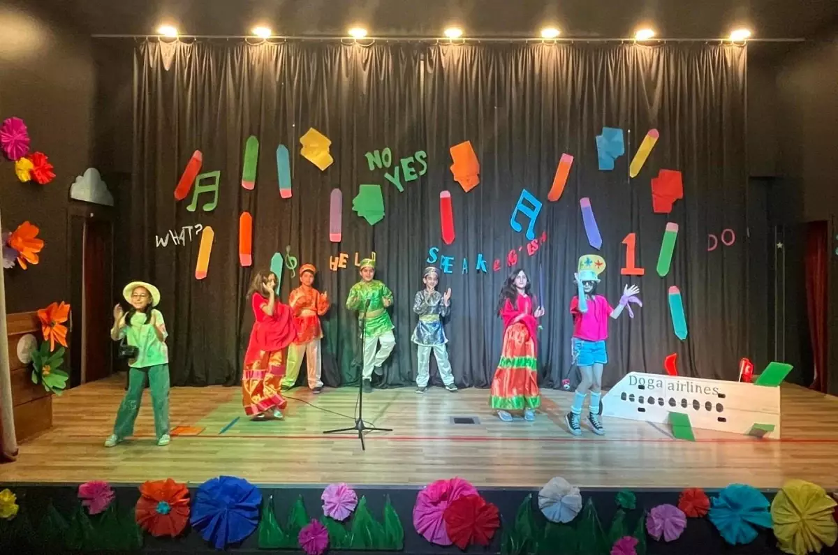Adıyaman Doğa Koleji'nde Coşkulu Dil Festivali