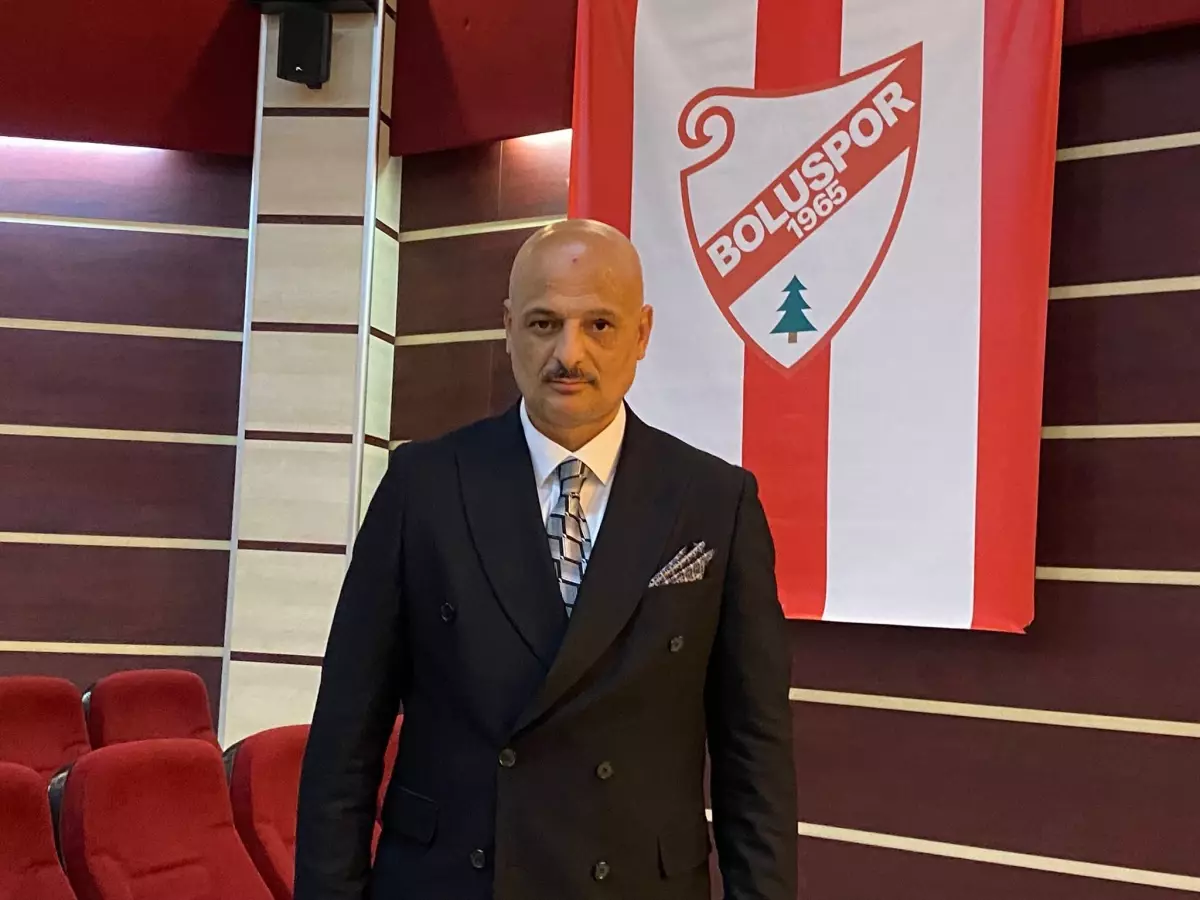 Boluspor'un Yeni Başkanı Mahmut Alan Oldu