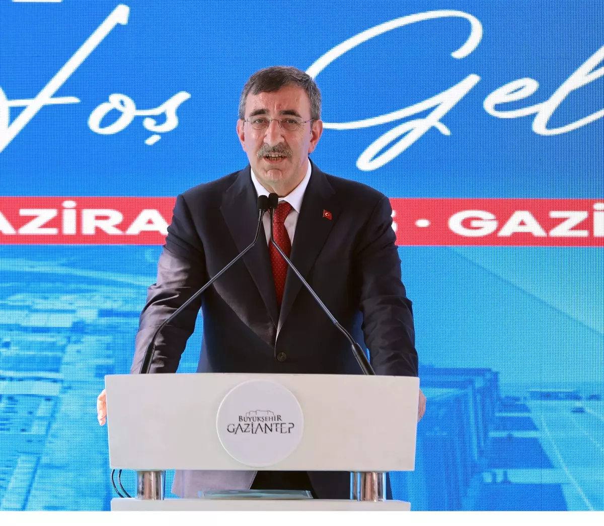 Cumhurbaşkanı Yardımcısı Yılmaz, Sanayi Sitesi Açılışında Konuştu