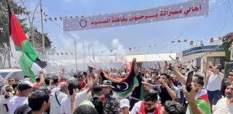 Gazze'ye yürüyen Mağrip Direniş Konvoyu'na katılmak üzere Mısır'a gelen 40 aktivist alıkonuldu