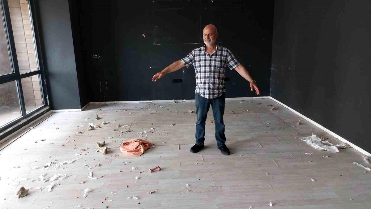 Alman Gurbetçi, Kiraya Verdiği Lüks Bürosunun Tahrip Edilmesiyle Şok Oldu
