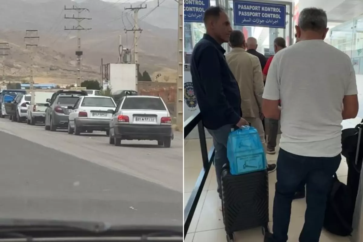 İran'dan kaçış! Türk vatandaşları şafak vakti sınır kapısına koştu