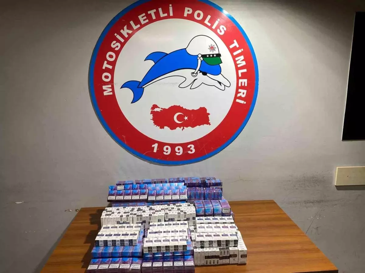 İskenderun'da Kaçak Sigara ve Nargile Tütünü Operasyonu