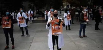 İspanya'da doktorlar genel greve gitti