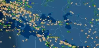İsrail İran'a saldırdı, havada büyük kaos yaşandı