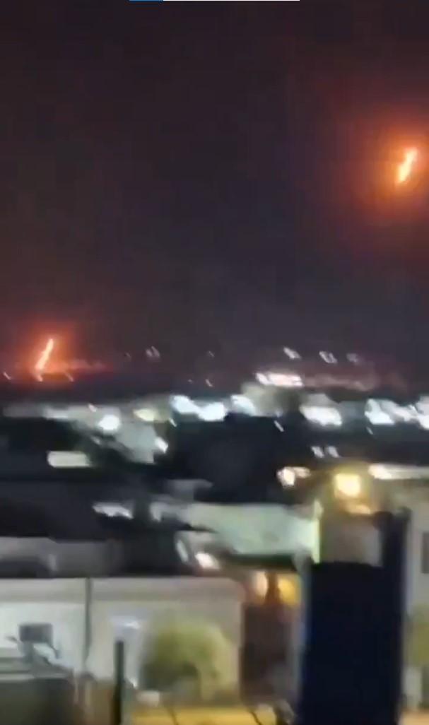 Here are the first images from Israel's attack on Iran