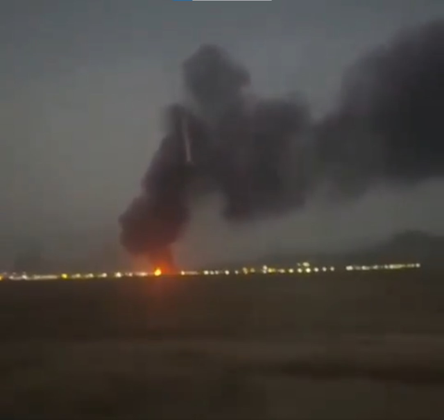Here are the first images from Israel's attack on Iran