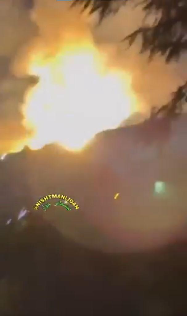 Here are the first images from Israel's attack on Iran