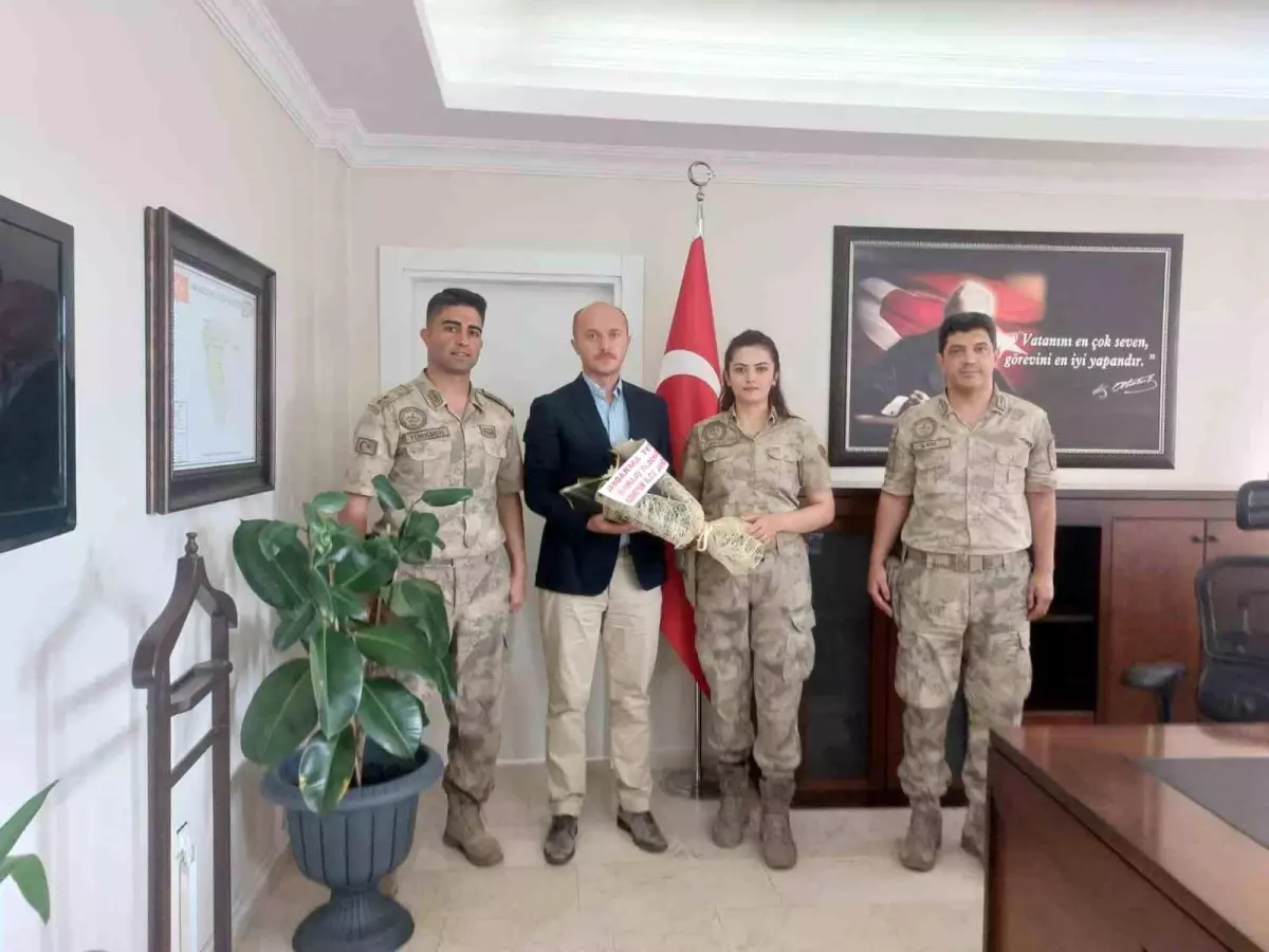 Iğdır Kaymakamı, Jandarma'nın 186. Kuruluş Yıl Dönümünü Kutladı