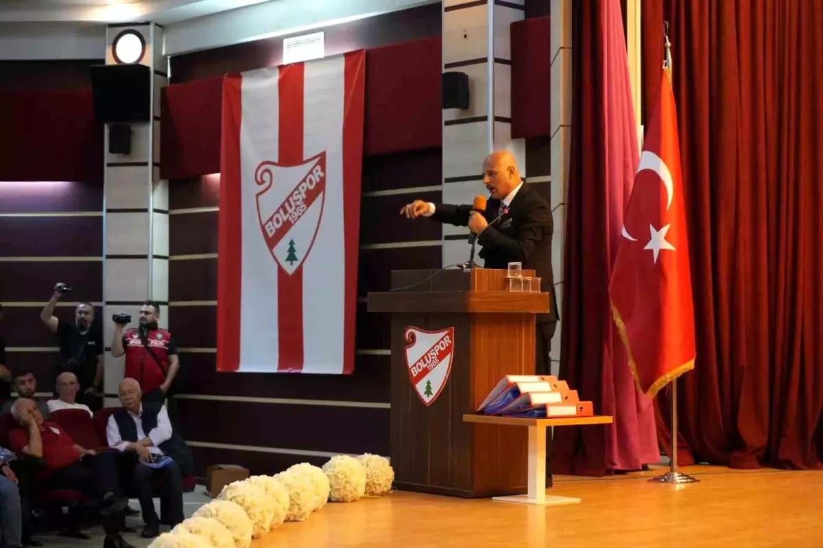 Boluspor'un Yeni Başkanı Mahmut Alan: 'Gemiyi Batıranı Batırırım'