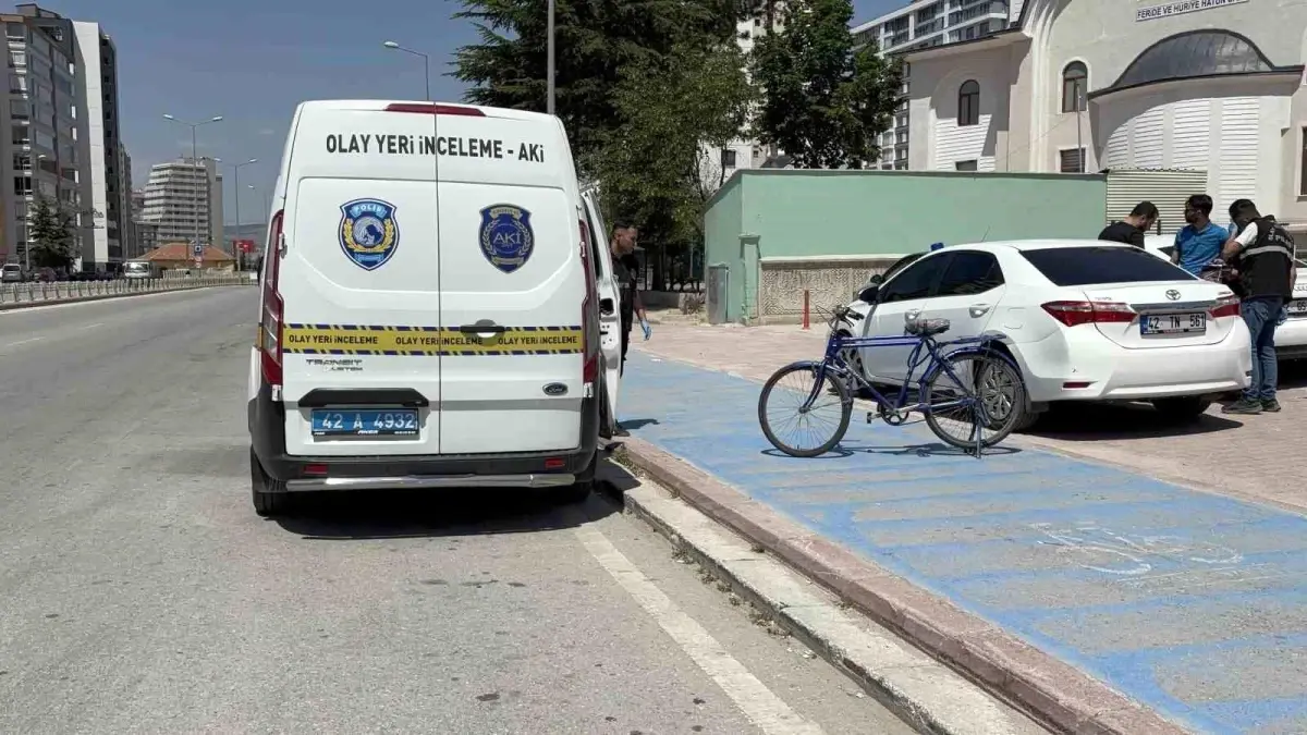 Konya'da Bisikletli Vatandaş Trafik Kazasında Hayatını Kaybetti