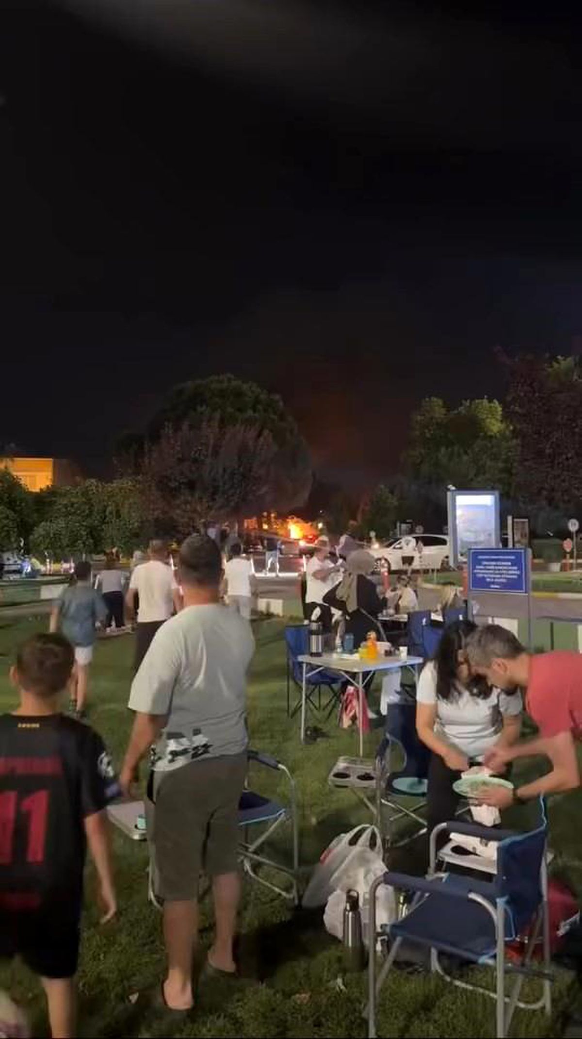 Bursa'da Sıcak Hava Kaçışı Yangınla Sonuçlandı