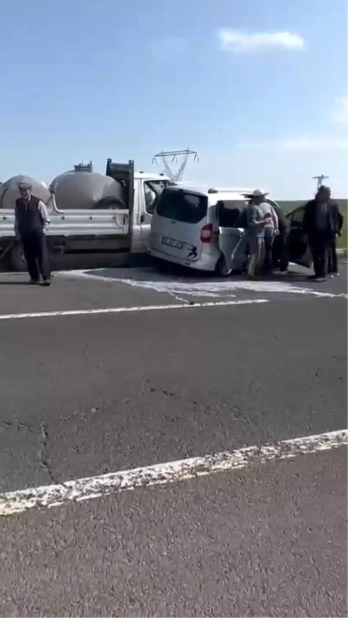 Selim'de Trafik Kazası: 1 Yaralı