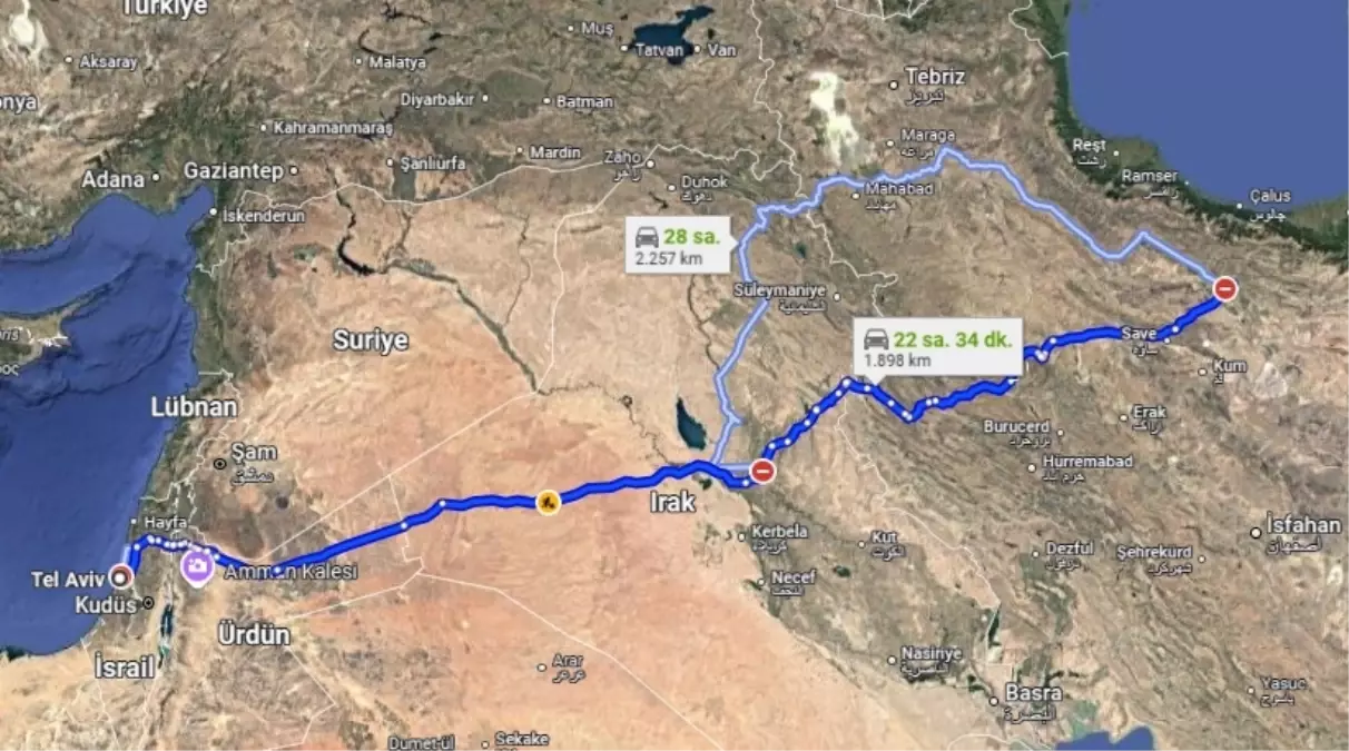 Tahran nerede? Tahran, İsrail'e uzak mı, yakın mı?