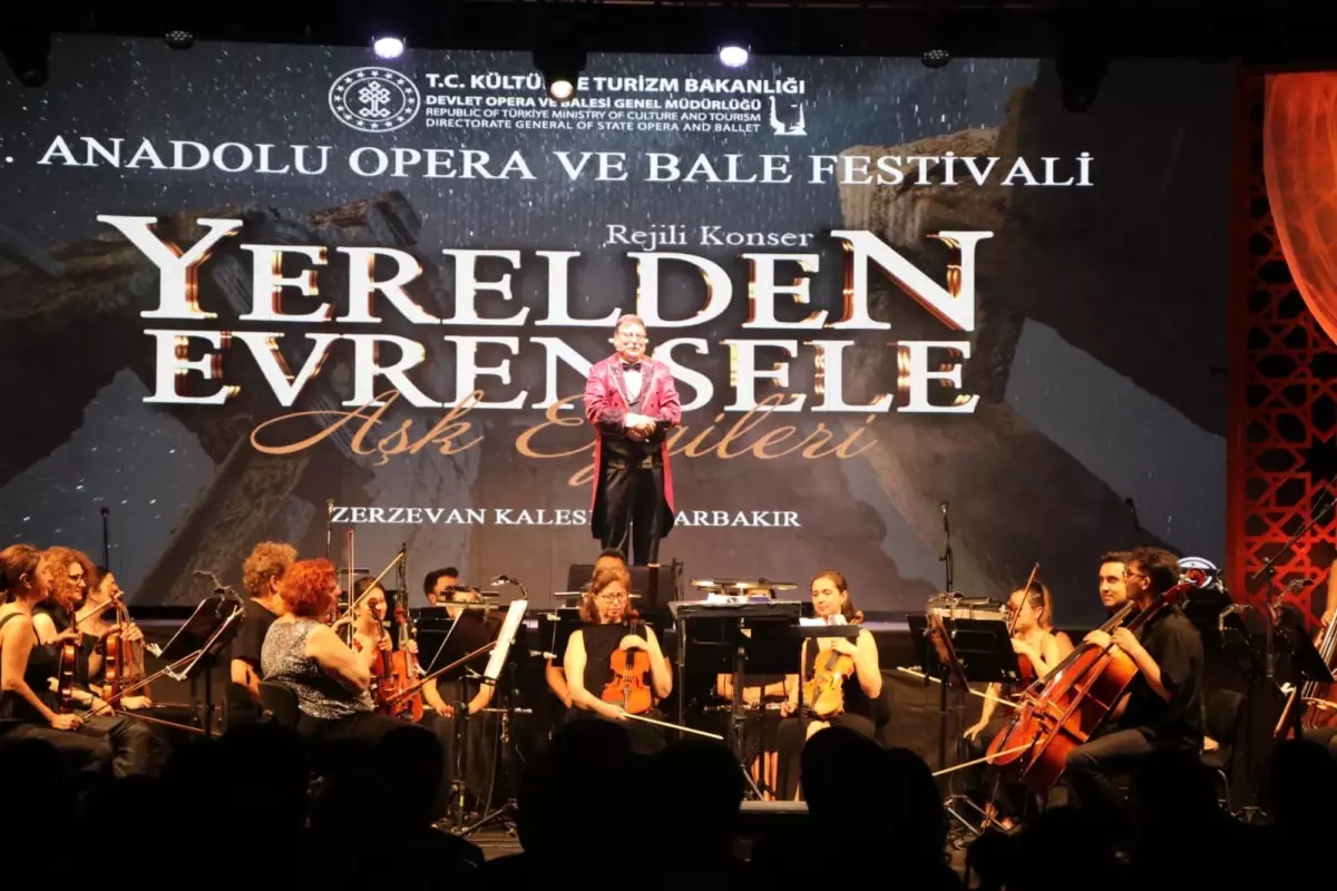 Zerzevan Kalesi'nde 1'inci Anadolu Opera ve Bale Festivali Tutku Dolu Anlar Yaşattı