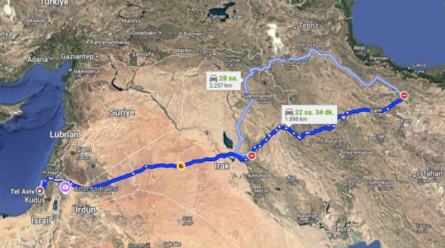 Tel Aviv nerede? Tel Aviv, İran'a uzak mı, yakın mı?