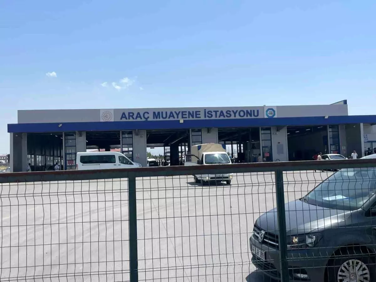 Kahramanmaraş'ta TüvTürk Araç Muayene İstasyonu'na Operasyon