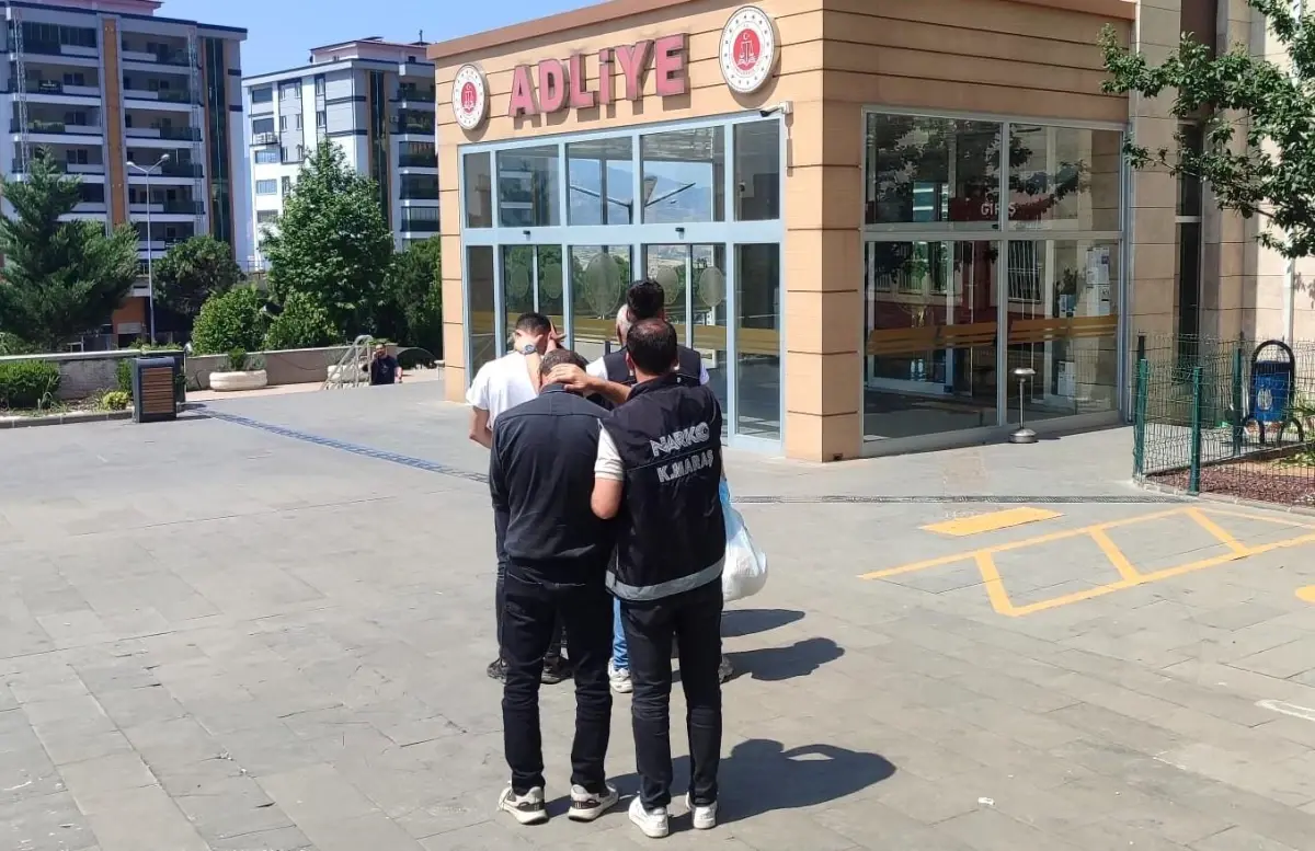 Kahramanmaraş'ta Uyuşturucu Operasyonu: 3 Şüpheli Tutuklandı