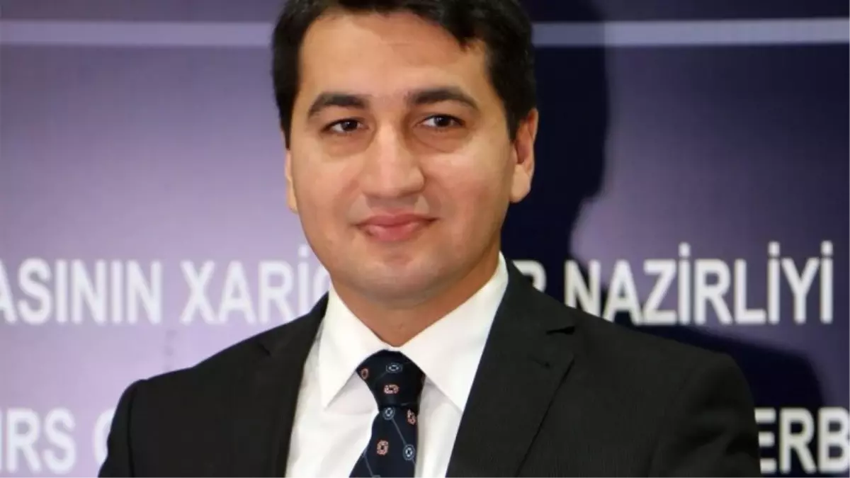 Azerbaycan Cumhurbaskanı Yardımcısı Hacıyev'den Dezenformasyon Açıklaması