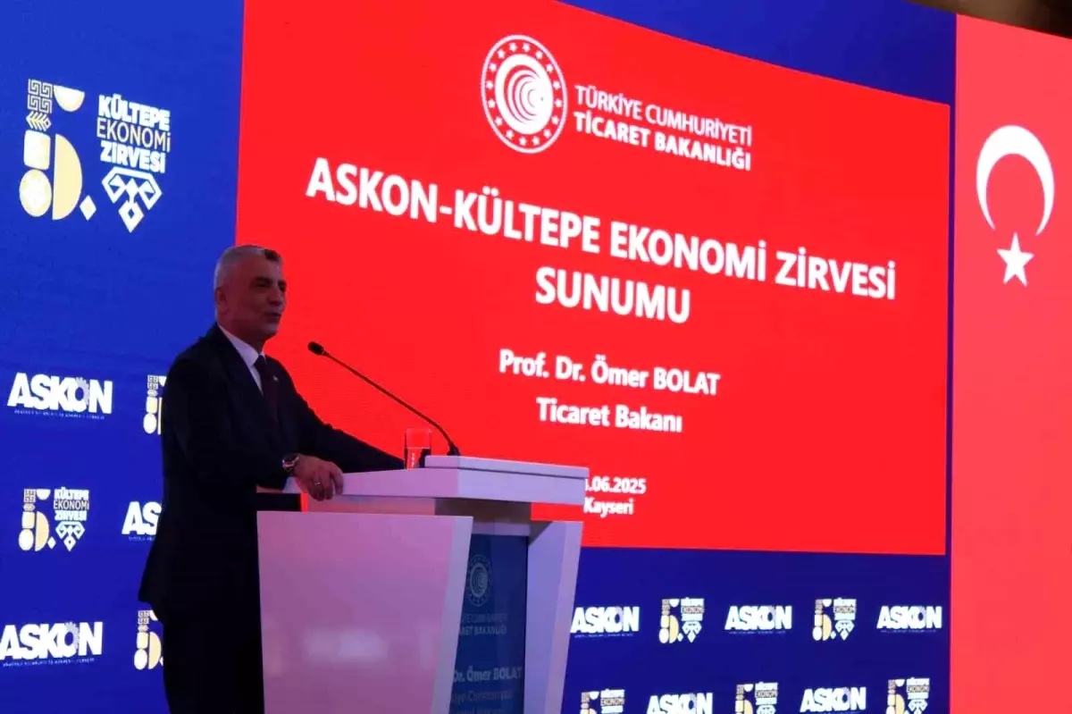 Bakan Bolat: 'Gayri safi yurtiçi hasılamız 2025 yılının ilk çeyreği itibariyle 1 trilyon 371 milyar dolara yükselerek tüm zamanların milli gelir...