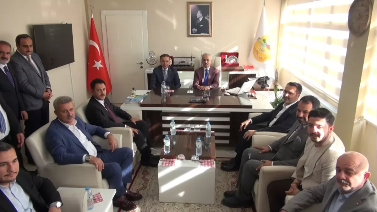 Ulaştırma Bakanı Uraloğlu Kırıkkale'nin Delice İlçesini Ziyaret Etti