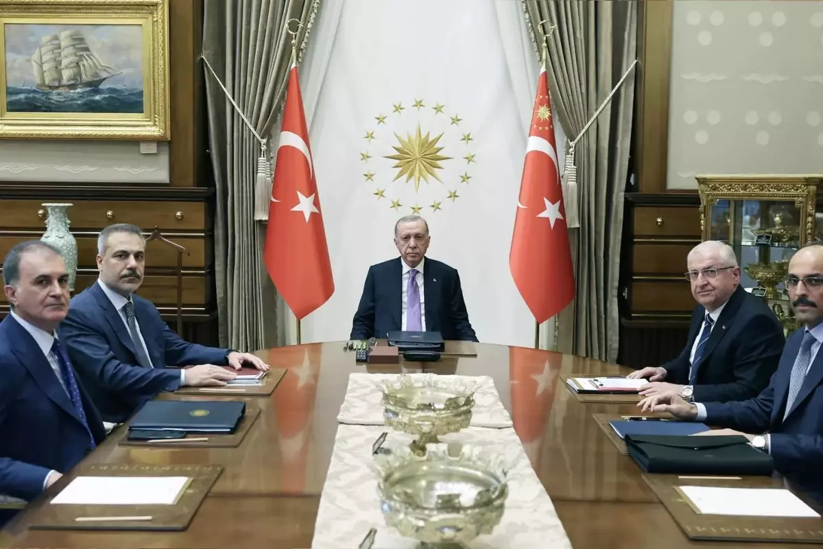Beştepe'de güvenlik zirvesi! Cumhurbaşkanı Erdoğan başkanlığında İsrail-İran çatışması ele alındı