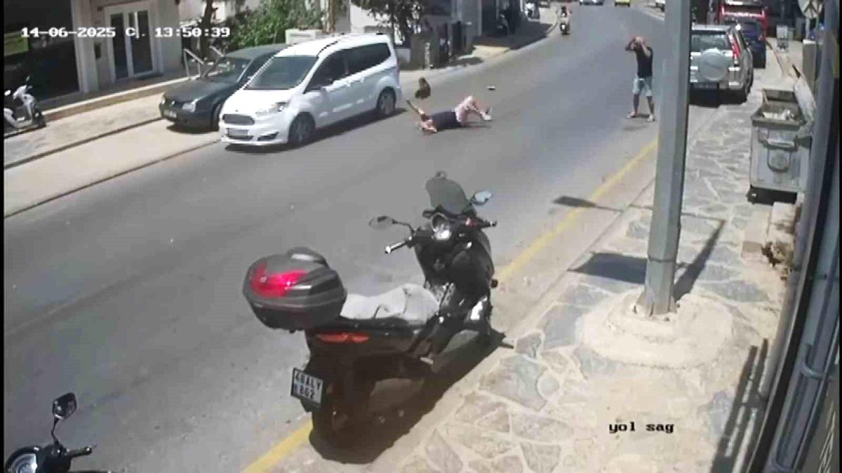 Bodrum'da Yolun Karşısına Geçerken Araç Çarptı, 87 Yaşındaki Adam Yaralandı