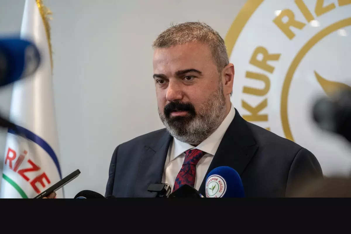 Çaykur Rizespor'da Başkan Turgut: Daha Büyük Başarılar İçin Çalışmaya Devam Edeceğiz