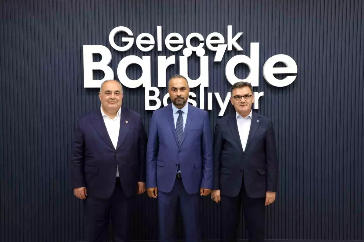 AK Parti Bartın Milletvekili Aldatmaz'dan Rektör Akkaya'ya Ziyaret
