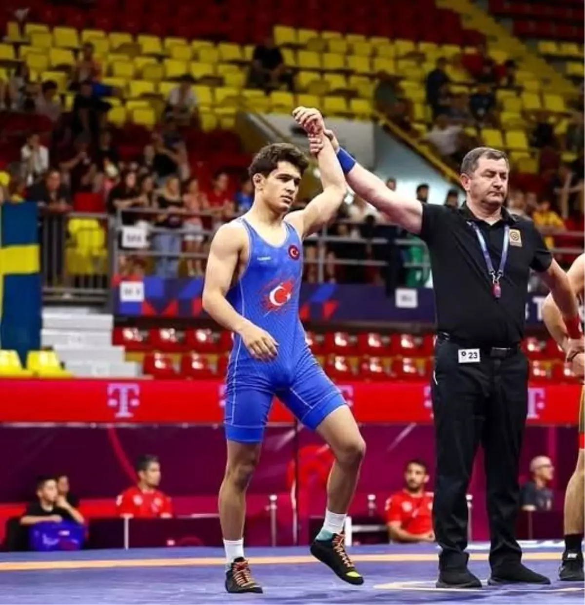Afyonkarahisarlı İsmail Mertkollu, U17 Avrupa Güreş Şampiyonası'nda Bronz Madalya Kazandı