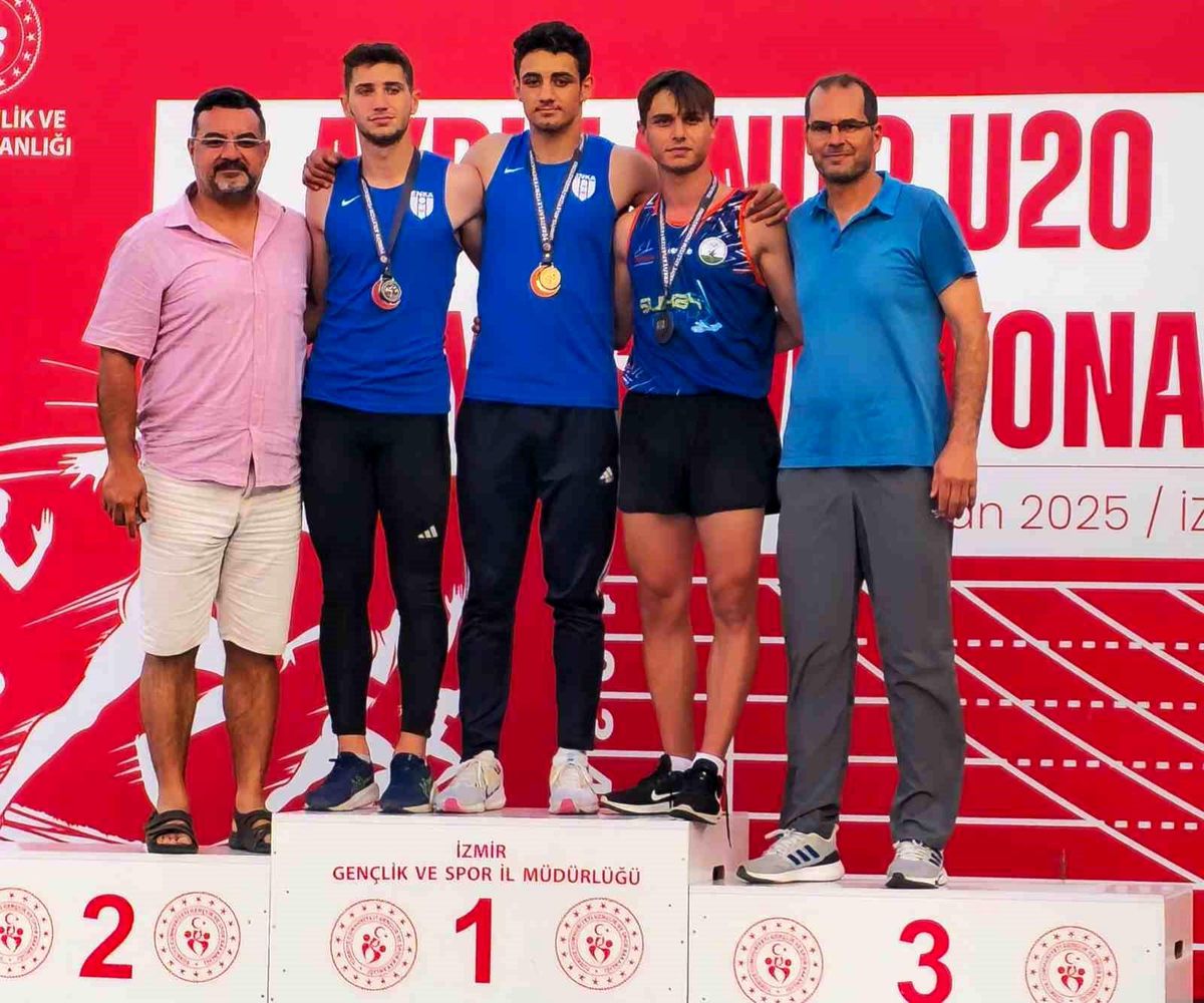 U20 Türkiye Şampiyonası'nda Aydınlı Sporcular Fırtına Gibi Esti